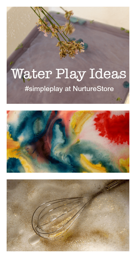 Fantastic ideas for all sorts of water play activities - great sensory play