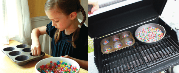 how to make melted bead decorations