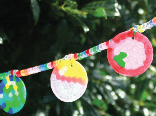 how to make garden bunting