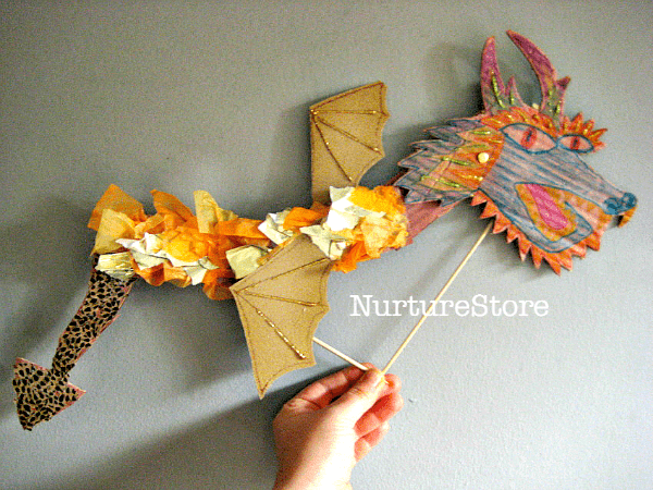 How to make a chinese dragon craft