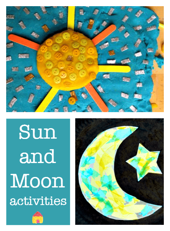 Solar Eclipse sun and moon activities - NurtureStore