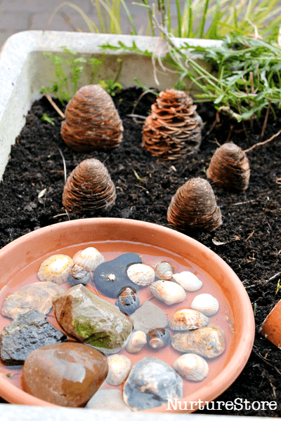 pool for a fairy garden