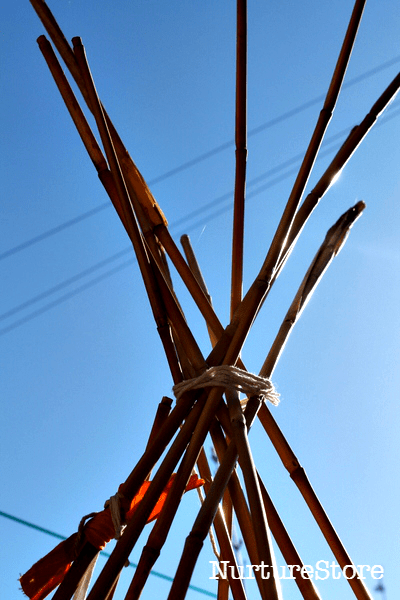 how to make a teepee