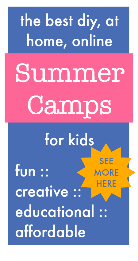 At home summer camp ideas for families, easy summer activities for kids, diy summer camp ideas, affordable summer camp programs