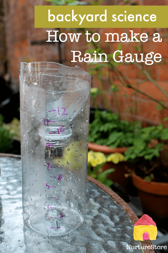 Brilliant backyard science experiment: how to make a rain gauge, homemade weather station