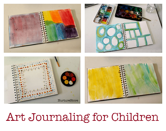 art journaling for children