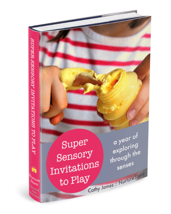 Super sensory invitations to play - a whole year of sensory play ideas!