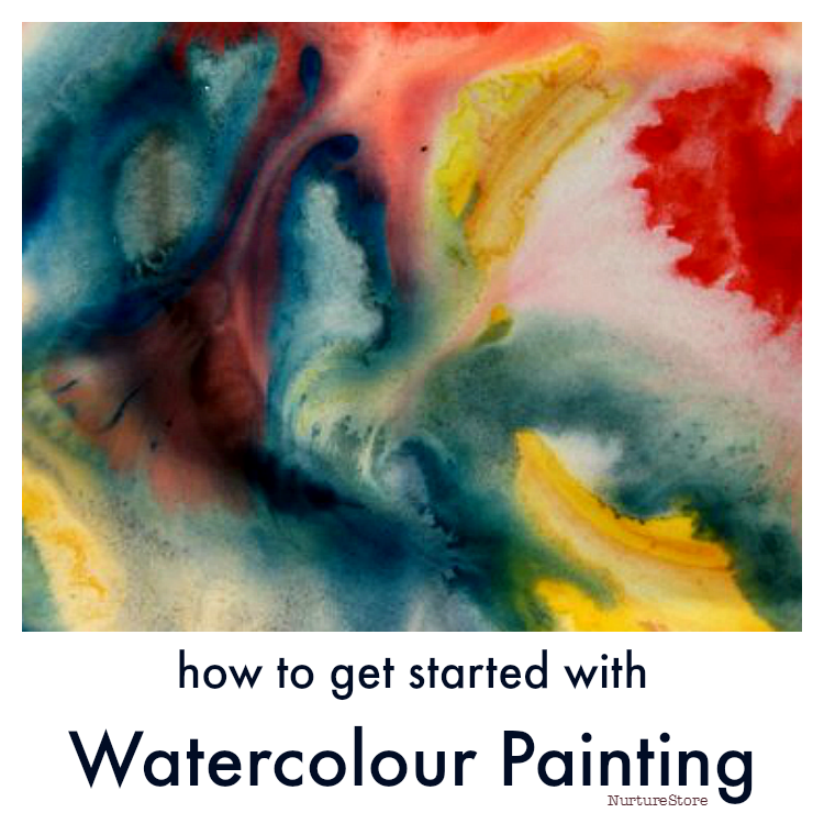 how to use watercolor paints kids
