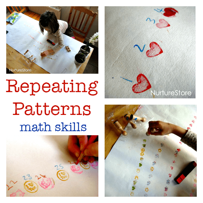 repeating patterns math skills