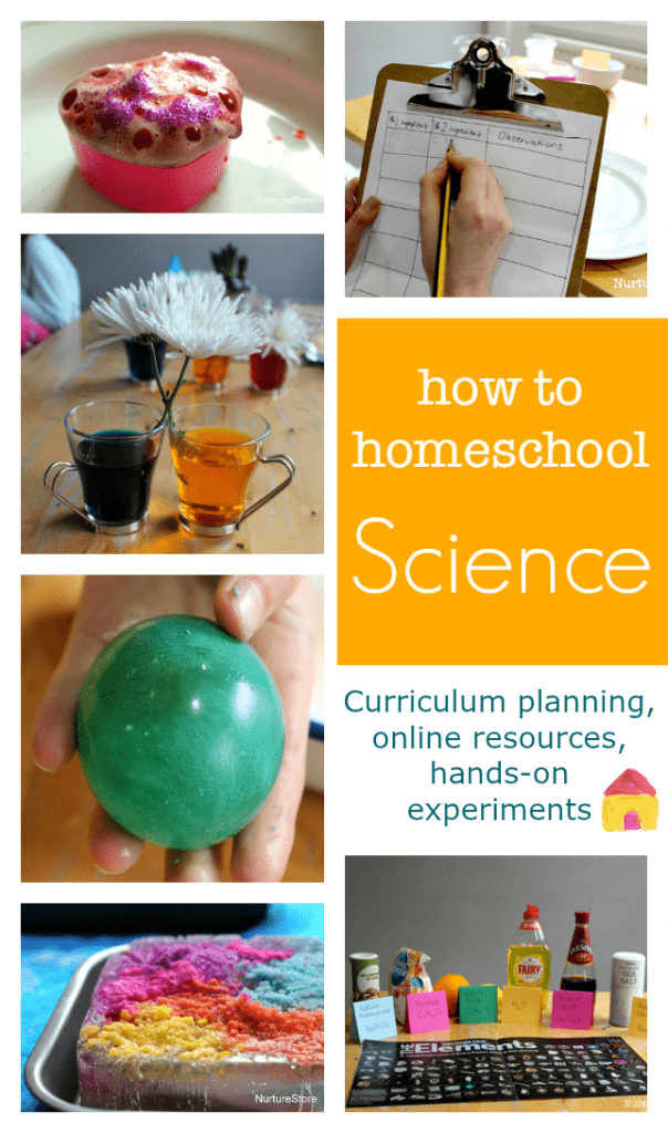 science experiments homeschool