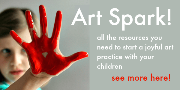 art spark online art course for children