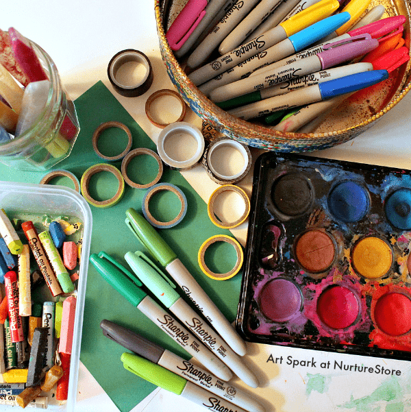 art materials for kids