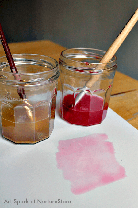 homemade watercolor paints
