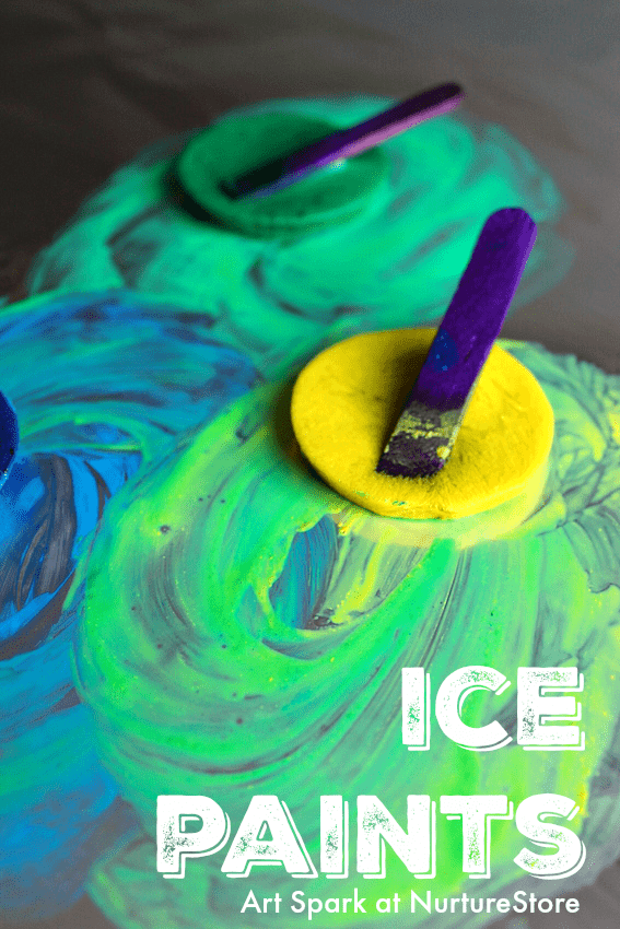 ICE PAINTING DIY  Activities for Kids