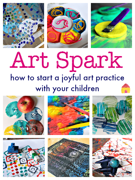 How to do art with your children :: process art activities :: an online art course for children