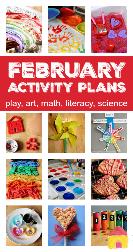 A fantastic resource of things to do in February. Valentine math centers, valentine crafts, science, literacy, and free printables