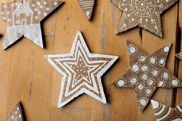 simple star decoration