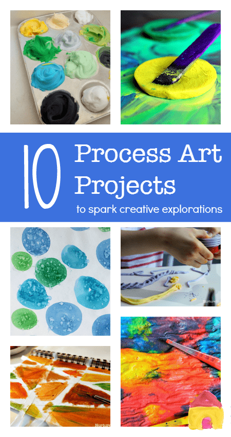 Creative eprocess art projects for children