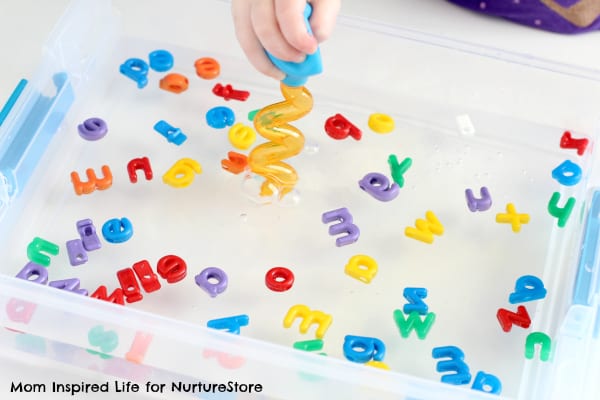 fine motor letter activity 