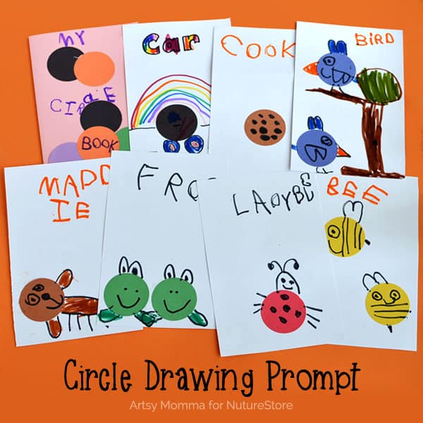 shapes investigation circle drawing prompt