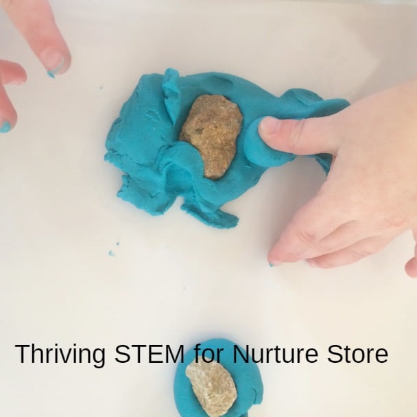 using play dough for math