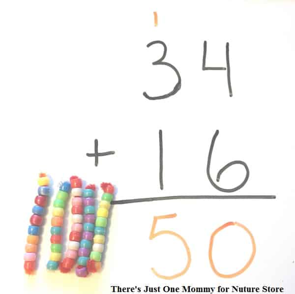 double digit addition teaching tools