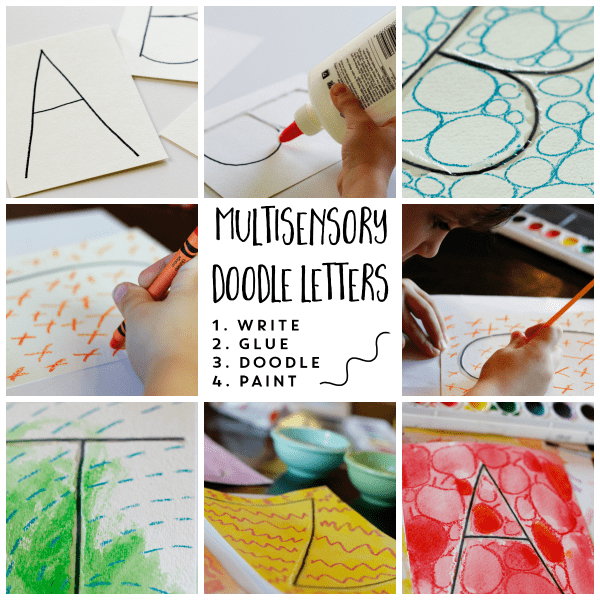 Multisensory alphabet activity