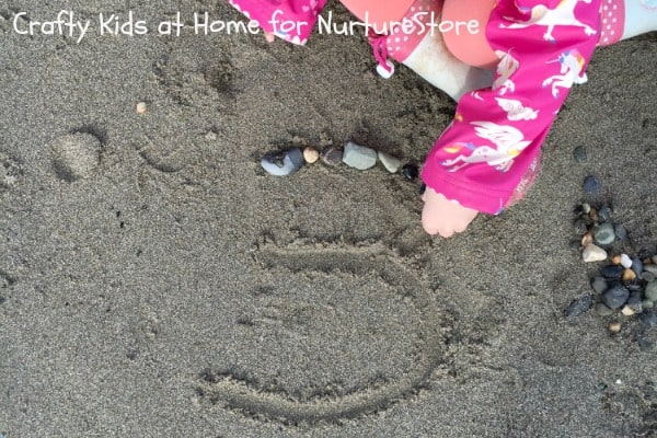 learning numbers with rocks