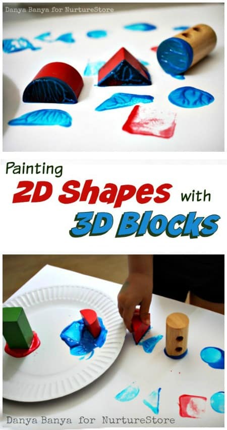 3d shapes art