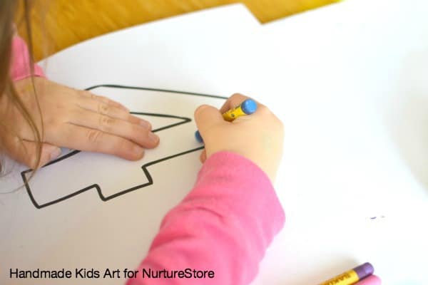 number recognition art activity