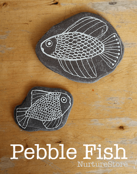 pebble fish craft