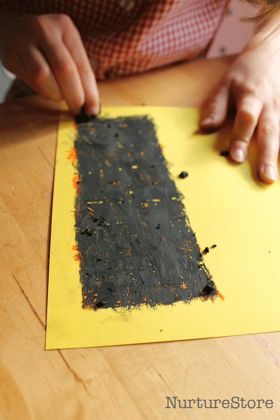 how to make scratch art