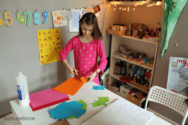 matisse smail art project for kids