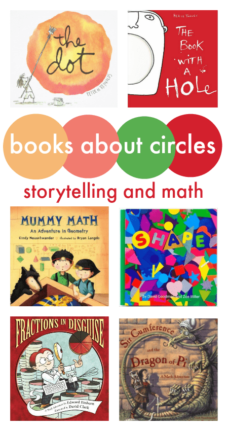 STEAM resources: combine stories and math with these great children's books about circles