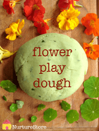 flower-play-dough