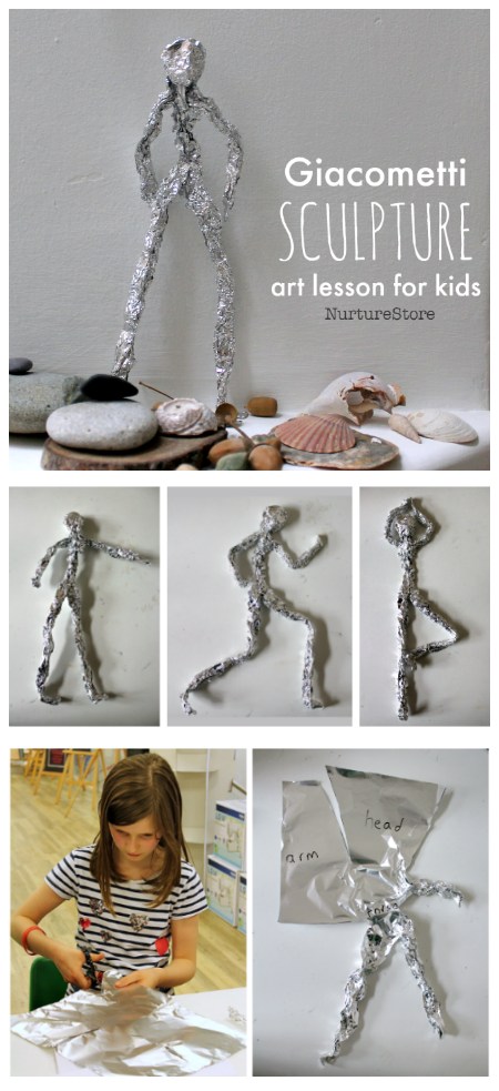 How To Make Tinfoil People Sculptures