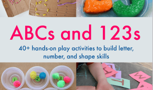 ABCs and 123s fun letter and math activities for children - NurtureStore