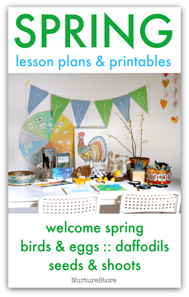 spring lesson plans printables 3d