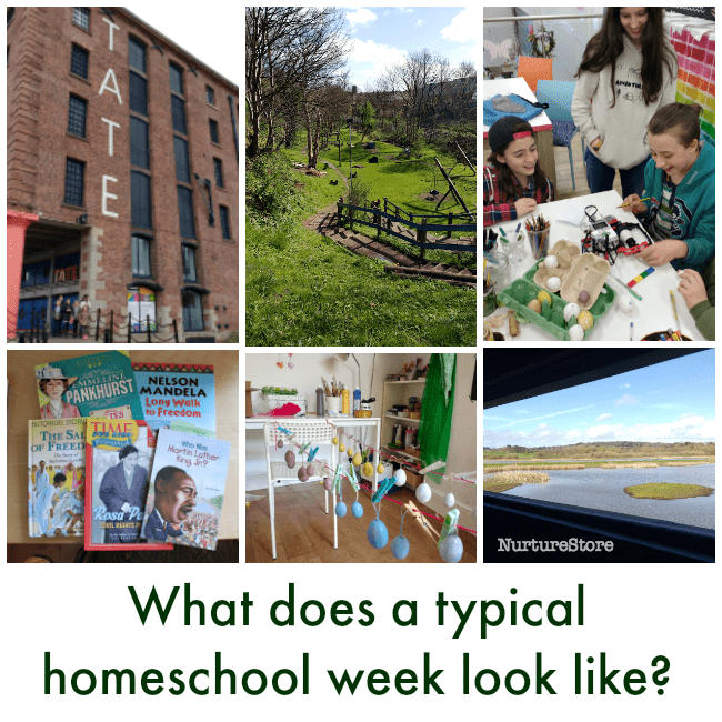 What does a typical home school week look like? - NurtureStore