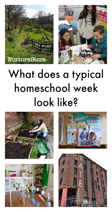 What does a typical homeschool week look like? Home education typical week.