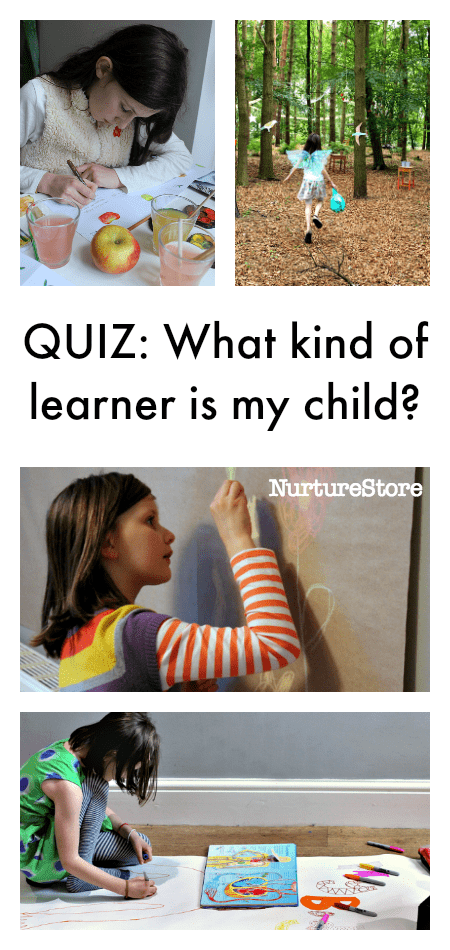 Quiz: what kind of learner is my child - learning styles