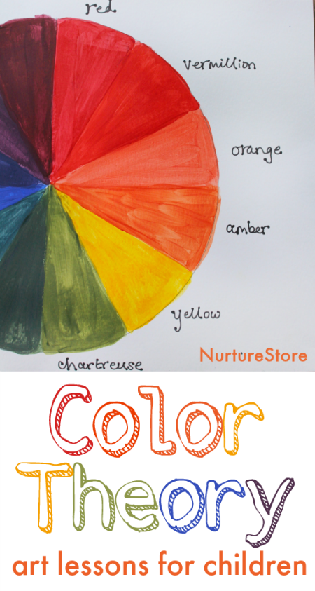 color theory art lessons for children