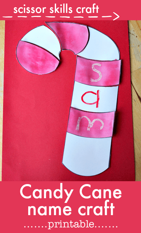 candy cane printable