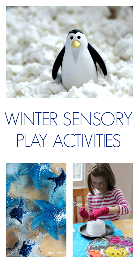 10 fun ideas for easy winter sensory play activities for children