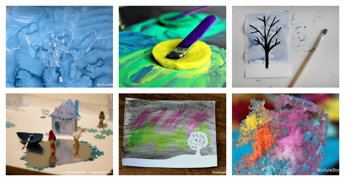 10 winter art lesson plans for children - NurtureStore