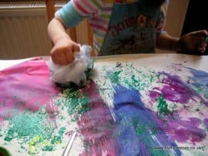 Kids painting