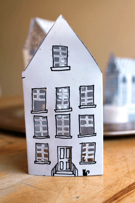 paper house model