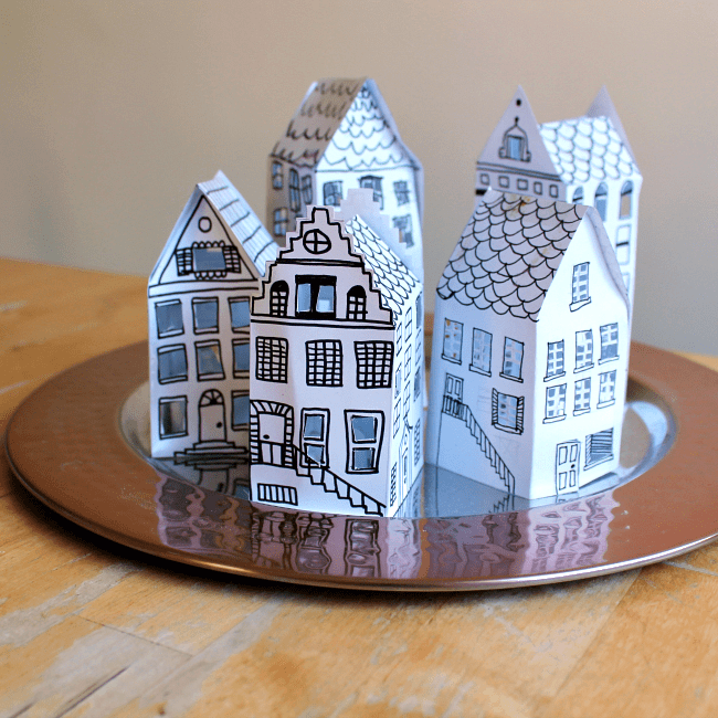 paper house model