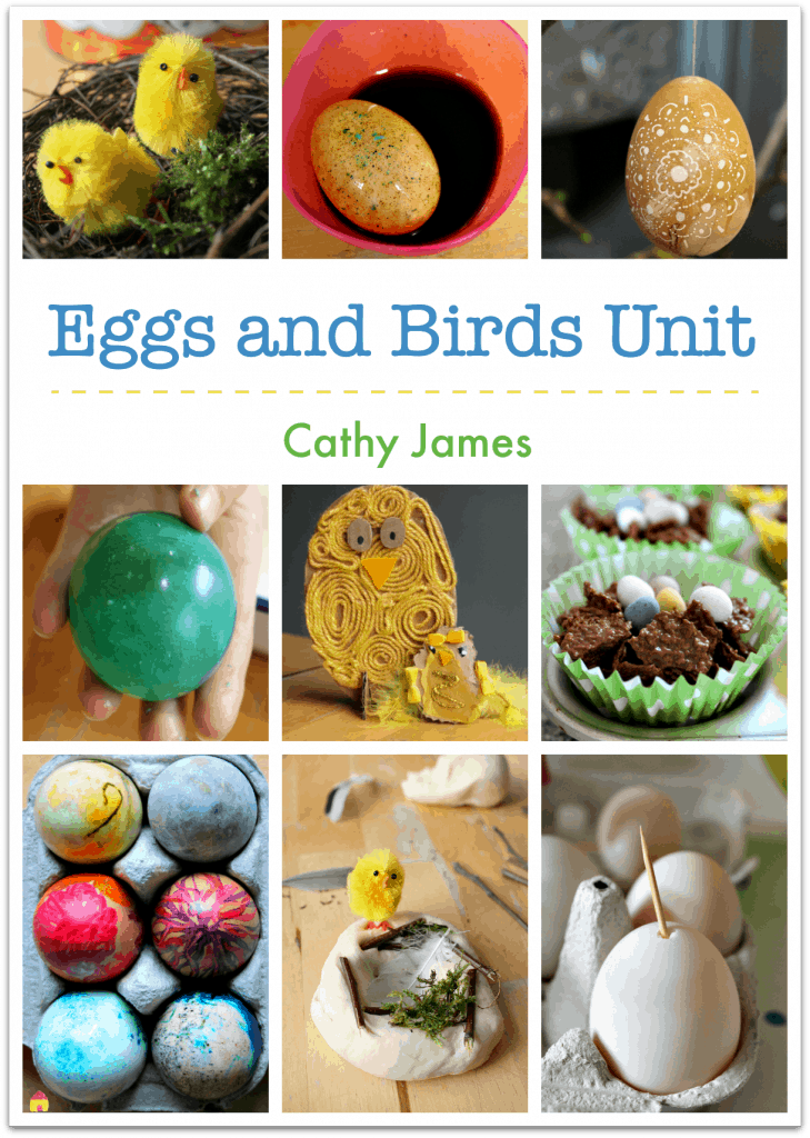 Eggs unit, birds unit, spring lesson plans for nature study