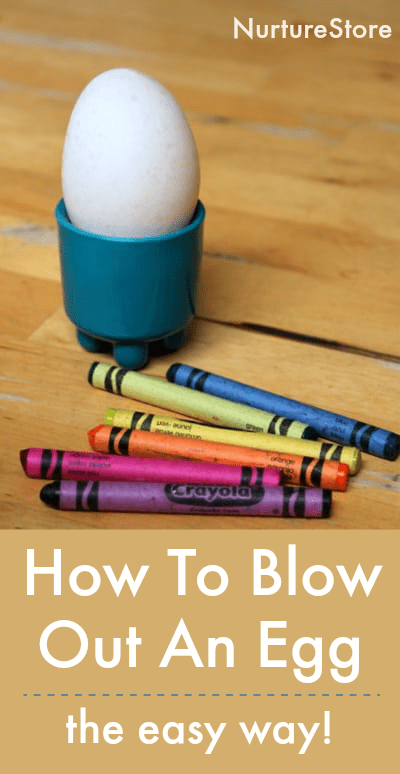 how to blow out an egg the easy way